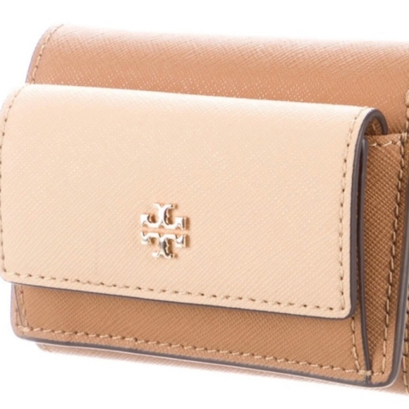Tory Burch Handbags - NEW! TORY BURCH Color Block Compact Wallet